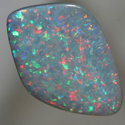 SOLID SEMI BLACK OPAL Bright Flag Harlequin pattern. With VIDEO  